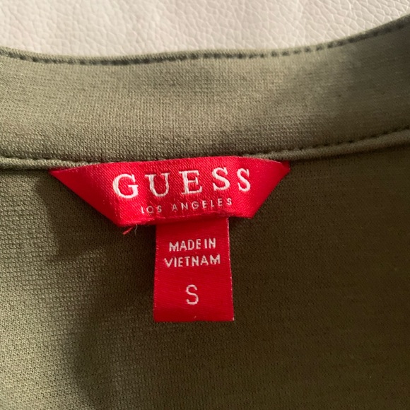 Army Green Guess Dress - Picture 3 of 7